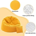 thumbnail image 4 of Doll Car Seat, Handmade Bean Bag Chair for 15-17cm Doll, Anti-Slip Bottom, Cute Doll Accessories for Display, Fans&Collectors Gifts, Durable Corduroy Fabric, 4 of 7