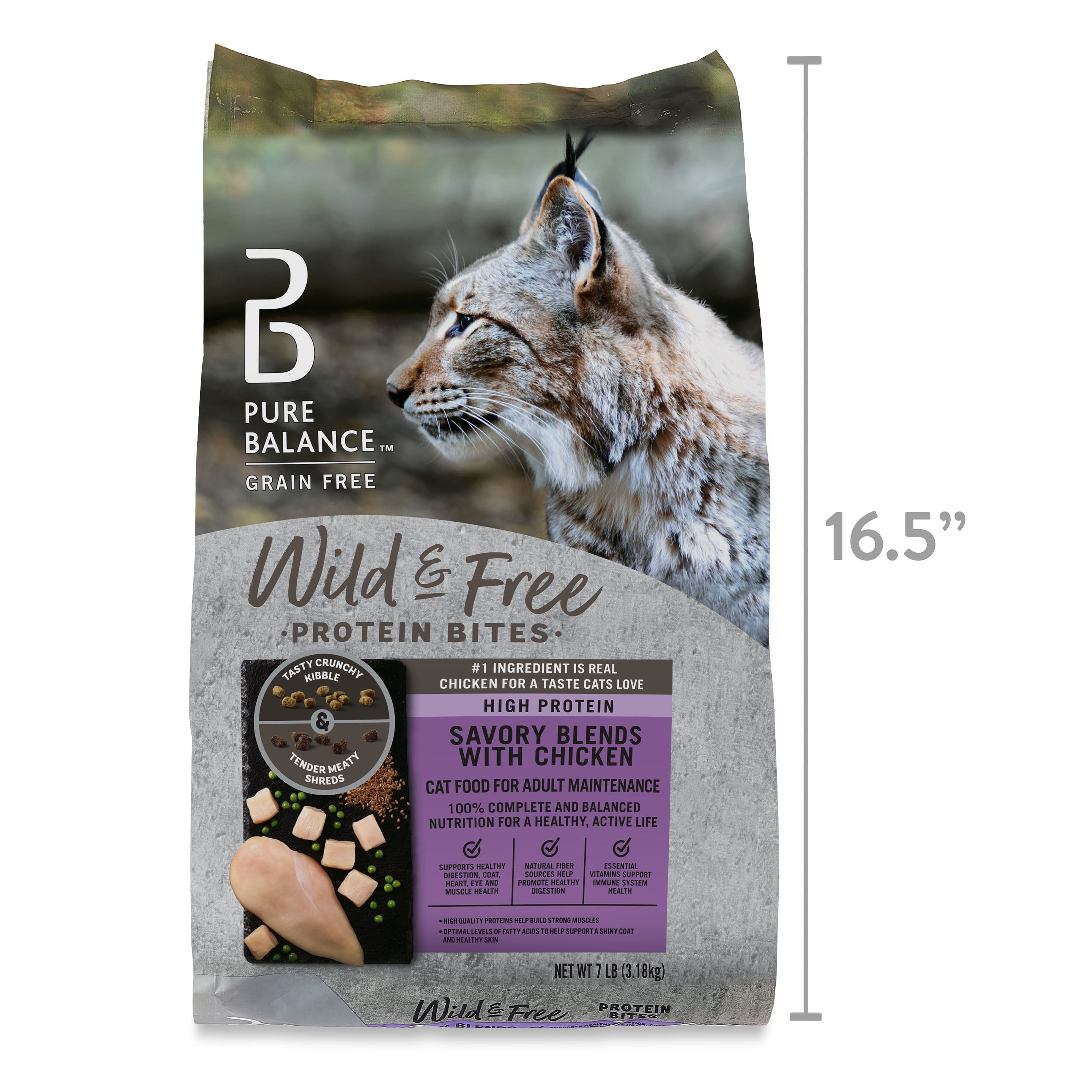 Pure Balance Wild Free Protein Bites Savory Blends with Chicken