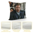 thumbnail image 4 of Qinduosi Pedro Pascal Pillow Case Novel Decoration Pillowcase Fashion Zipper Square Pillow Cover Living Room Cushion Sofa Cushion for Home and car Sofa  White, 4 of 5