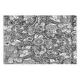 thumbnail image 1 of Startonight Canvas Wall Art Black and White Abstract Flower Field, Dual View Surprise Artwork Modern Framed Ready to Hang Wall Art 100% Original Art Painting 31.5 x 47.2 inch, 1 of 8