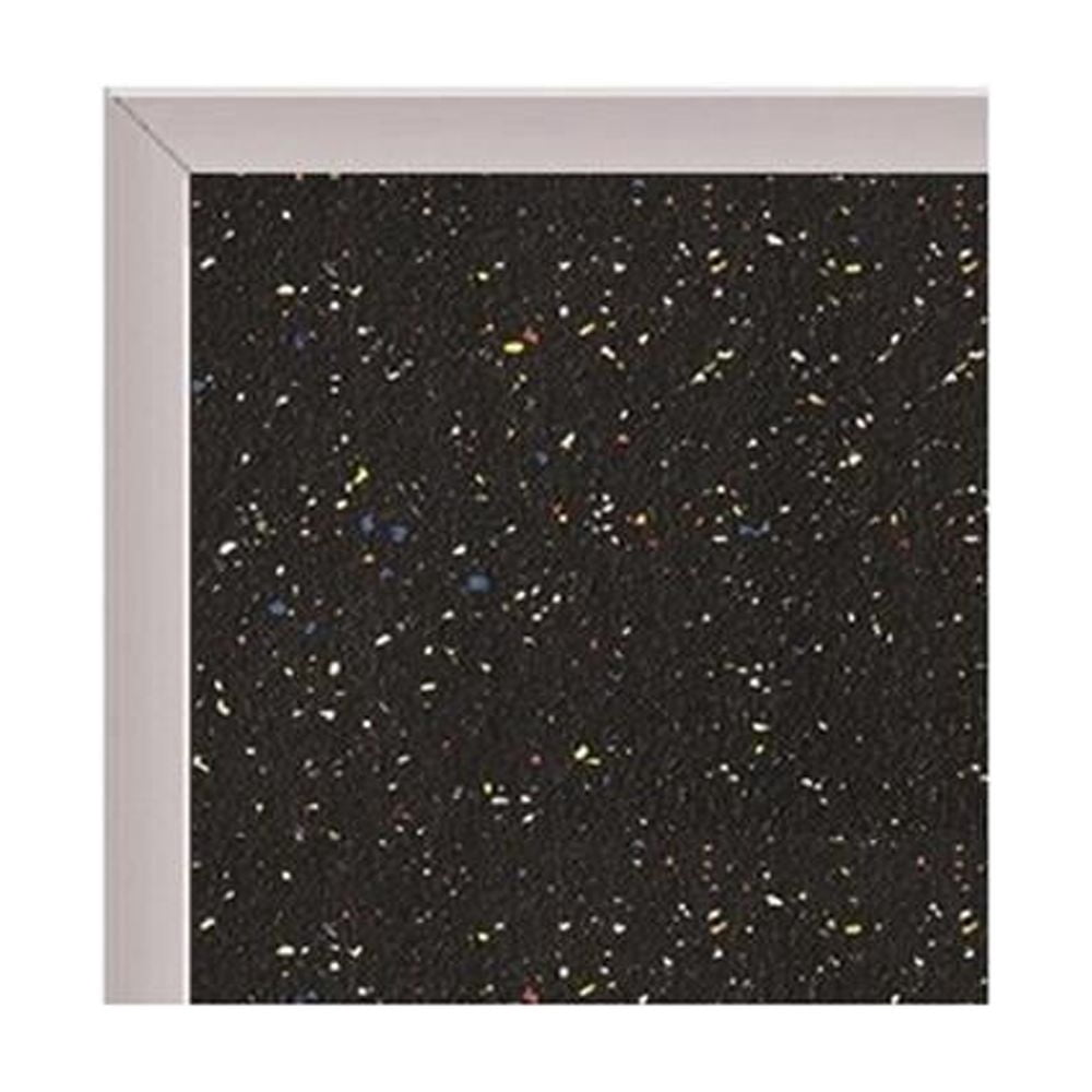 Pemberly Row Rubber Bulletin Board with Aluminum Frame 2 x 3ft