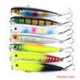 thumbnail image 1 of justharion 1pcs/7pcs 3D Eyes Hooks Simulation Fish Hard Bait Deep Sea Bass Fishing Tackle Aritificial Lures, 1 of 6