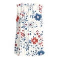thumbnail image 5 of Vetsdori Womens Summer Tank Tops Sleeveless Work Shirts July 4th Red White and Blue Casual Independence Day Camisole Patriotic Tops for Women Undershirts, 5 of 6