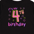 thumbnail image 4 of Inktastic It's my Fourth Birthday Boys or Girls Long Sleeve Toddler T-Shirt, 4 of 5