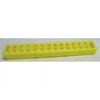 Little Giant Farm & Ag 820YELLOW 20" X 4.5" Yellow Plastic Flip-Top Poultry Ground Feeder