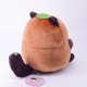 thumbnail image 2 of Pingüino de peluche blanco y marrón de 25 cm de altura, 2 of 2
