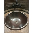 thumbnail image 3 of SimplyCopper 15"" Round Drop In Rolled Edge Copper Bathroom Sink, 3 of 4