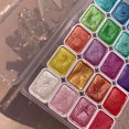 thumbnail image 3 of Becaristey Portable Gouache Paint Set Wide Applications Lightweight And Portable Box Long-Lasting Type 2, 3 of 6