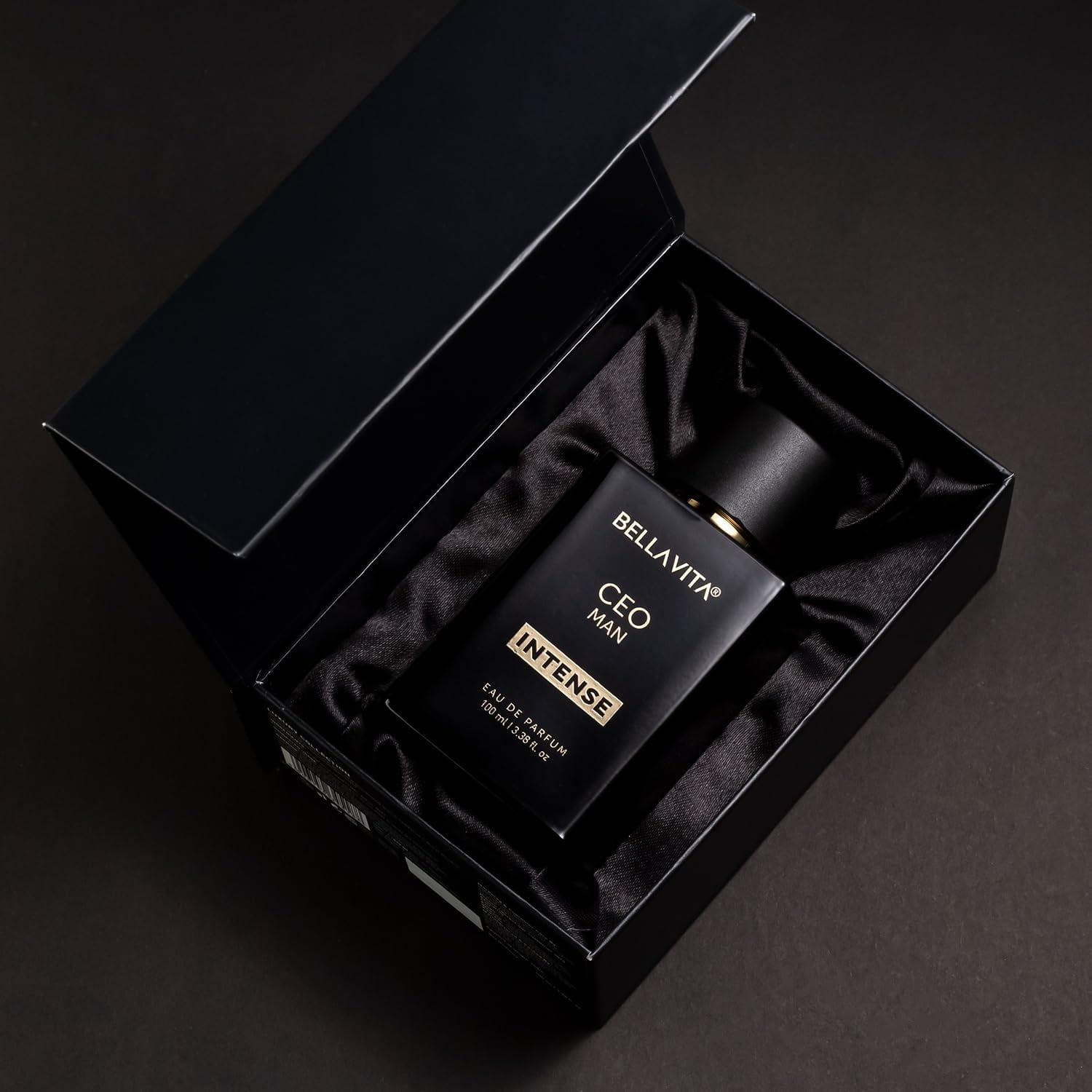 Bella Vita Luxury CEO MAN Intense Eau De Parfum Perfume for Men with Bergamot,Lavender & Orchid|Woody & Musky Long Lasting EDP Fragrance Scent, 100 Ml