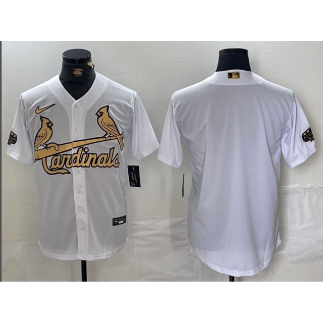 St.Louis Cardinals Baseball Jersey Men'S Embroidered Fan Edition