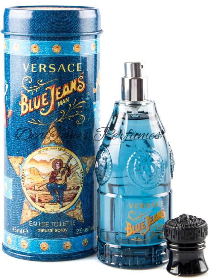 Blue Jeans Gianni Versace For Eau Toilette Spray 2.5-Ounces - Walmart.com