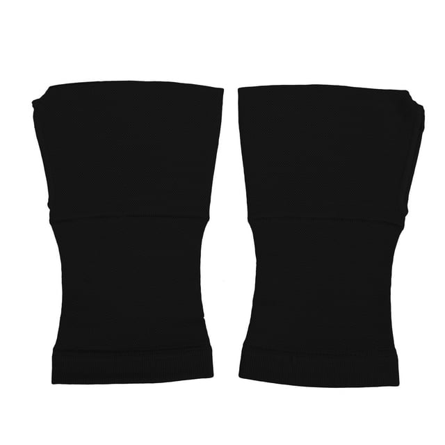 Muñequera de compresión deportiva Nikou soporte para la muñeca color negro