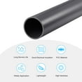 thumbnail image 3 of Uxcell Rigid Round Pipes High Impact for Water Pipe Crafts Cable Sleeve Dark Grey 36mmx40mm, 3 of 6