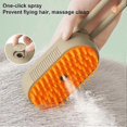 thumbnail image 3 of Celery Pet Spritz Defur Comb Puffease Spritz Defur Grooming Comb for Cat & Dog, 3 of 5