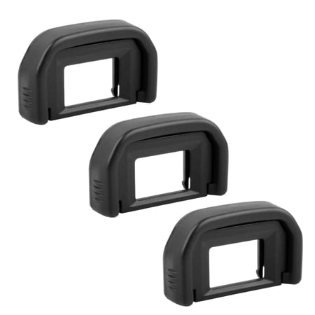 MaximalPower Eyecup Ef (3 Pack) for Canon EOS Rebel XT XTi XS XSi T1i T2 T2i T3 T3i T4i T5i SL4