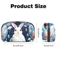thumbnail image 5 of Easter USB Travel Organizer Case Small for Electronic Devices - Oxford Cloth Waterproof Travel Cord Charger Organizer 5.9x9.44x3.14 in, 5 of 6