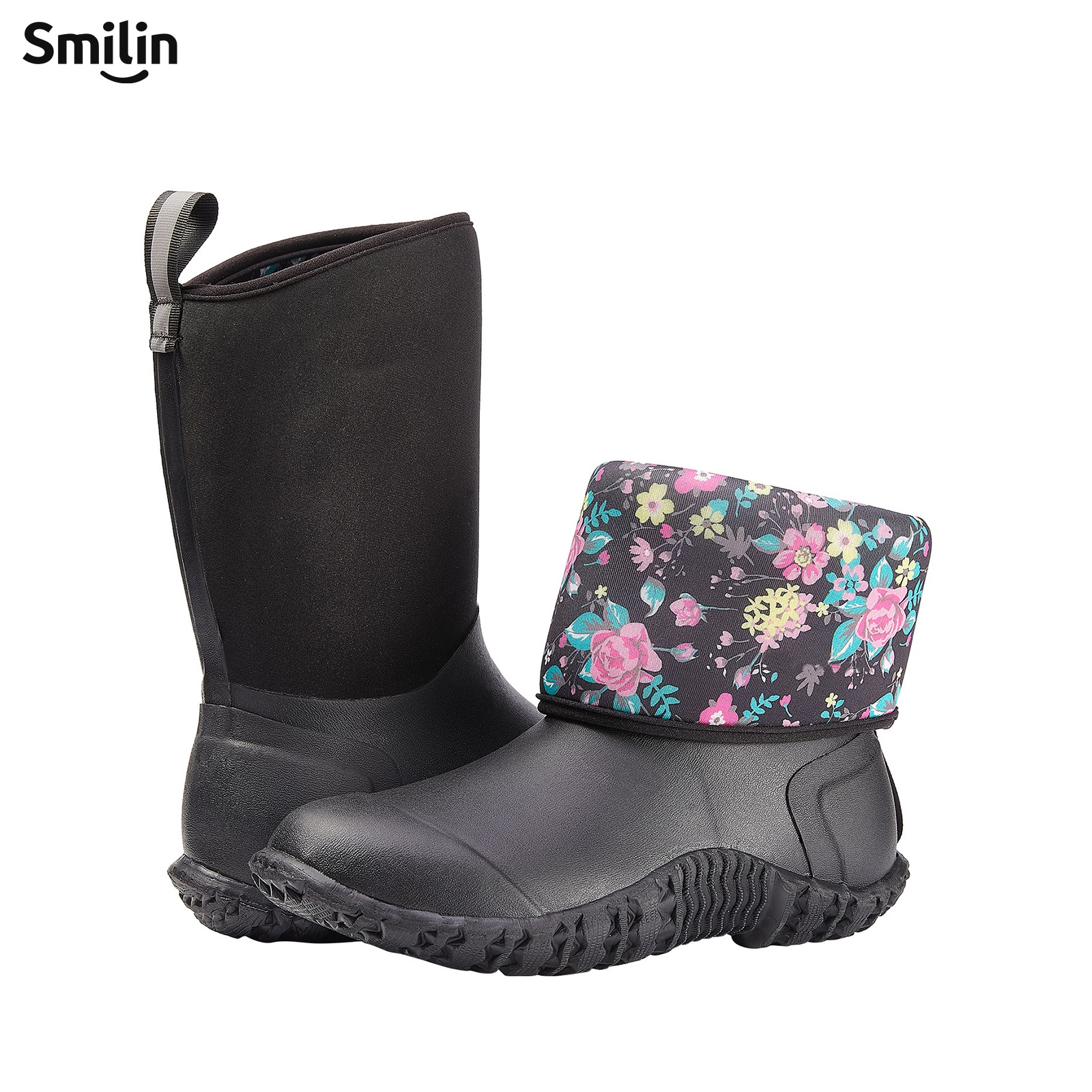 Smilin Women's Waterproof Garden Rain Boot photo 1