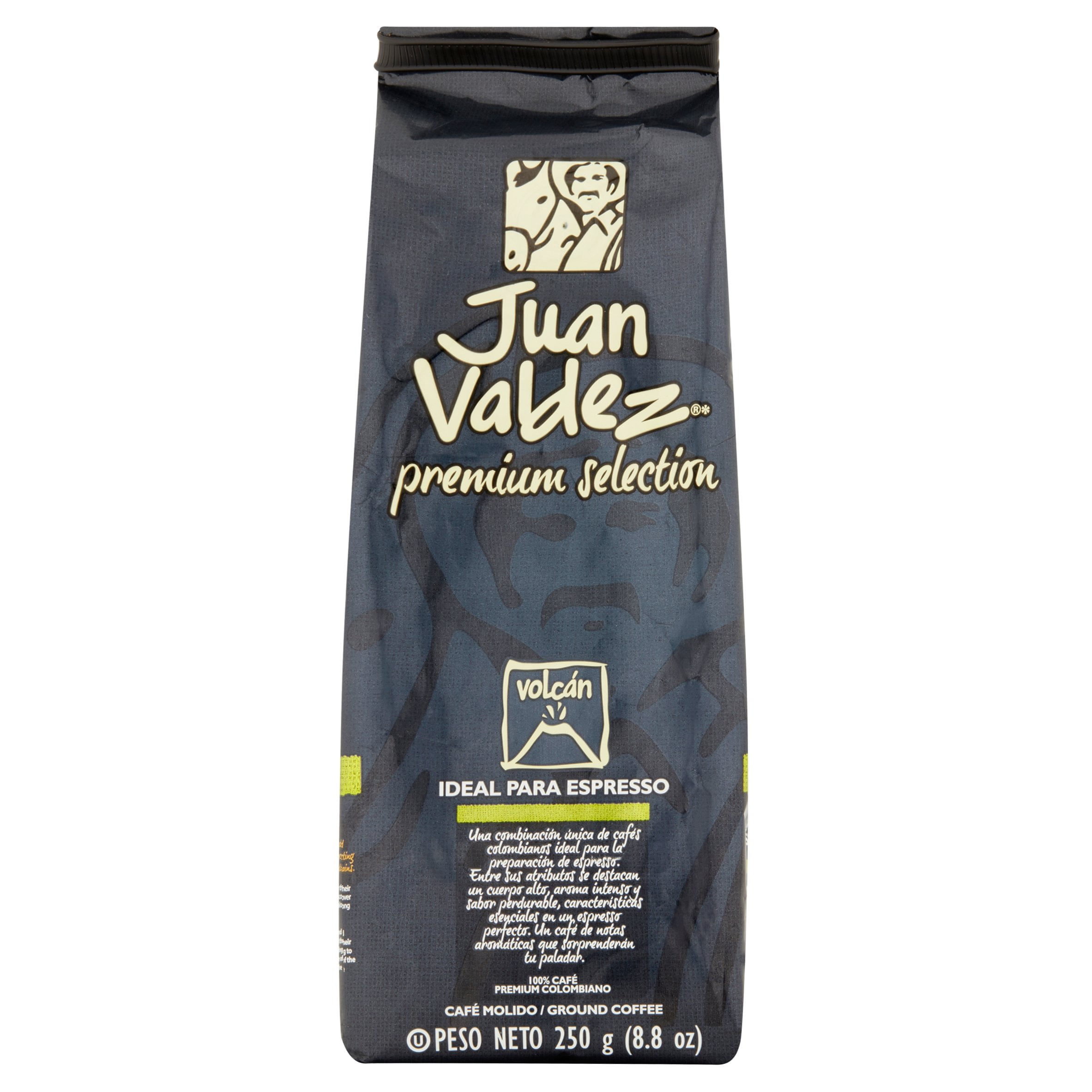 Juan Valdez Premium Selection Volcan Ground Coffee, 8.8 Oz Walmart