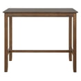 thumbnail image 2 of Riverbay Furniture 42" Wood Bar Height Pub Table in Rustic Brown, 2 of 5