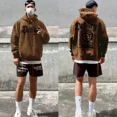 thumbnail image 5 of Sudaderas con capucha holgadas de moda Harajuku para hombre, sudaderas de otoño para hombre, oferta de bienvenida de lujo, divertidas, Y2k, vintage, años 90, ropa sencilla de invierno, 5 of 5