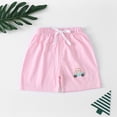 thumbnail image 2 of ZHANGDER 3 Pack Baby Boy Shorts Casual Elastic Waist Soft Clothes for Summer Daily with Drawstring, 18M-6Y, 2 of 8