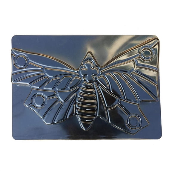 Rollbacks & More Path Maker Butterfly Stepping Stone Mold Concrete Cement Brick Mould for Park Garden Black Patio