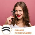 thumbnail image 3 of BESTONZON 16Pcs Eyelash Curler Replacement Black Silicone Rubber Pads for Makeup Use, 3 of 8
