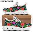 thumbnail image 1 of Chaussures à Lacets pour Femmes Design Fleur d'Hibiscus Tropical Décontracté Résistant à l'Usure, 1 of 5