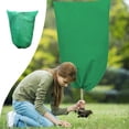 thumbnail image 1 of Fiudx Funda Protectora para Plantas Contra Heladas, Protección Contra El Frío Invernal, con Cordón y Cremallera, Reutilizable y Transpirable, para El Cuidado de Plantas de Exterior, Protección para Á, 1 of 6
