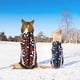 thumbnail image 4 of Abrigo para gatos, chaquetas de invierno cálidas para perros, chalecos cortavientos para la nieve, ropa para perros con orificio para arnés (rojo)., 4 of 5