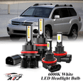 thumbnail image 1 of Juego Combinado de Bombillas LED Mitsubishi Endeavor 2006-2011 para Luz Alta/Baja + Antiniebla, Kit de 4 Unidades: 2x 9007/HB5 para Faros Principales + 2x H11/H8/H16 para Faros Antiniebla, 1 of 12