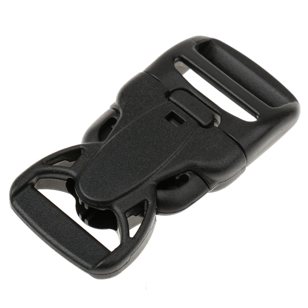 For 38mm 1.5" Molle Webbing 1 x High Quality Plastic Side Release Buckle Black 