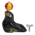 thumbnail image 1 of Figurine d'otarie en équilibre sur une boule, jouet mécanique vintage pour enfants et tout-petits, cadeau de fête, 1 of 4