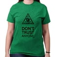 thumbnail image 3 of Eye Providence Dont Trust Illuminati Men's Graphic T Shirt Tees Brisco Brands M, 3 of 7