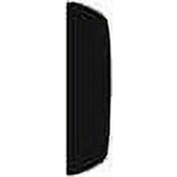Cowles Side Molding T3402C Styleguard; Universal; European Style; Black; PVC Plastic; 5/8 Inch Width x 14 Foot Length; 1 Piece