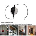 thumbnail image 3 of Double End Hanging Punching Bag Improve Reflexes and Speed, Shock Resistance Construction, Easy Inflation and Hanging, Adjustable Cord, Versatile Training Tool with PU Material,, 3 of 8