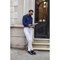 thumbnail image 4 of COOFANDY Mens Casual Button Down Shirt Long Sleeve Lightweight Jacket Fashion Textured Shirts, 4 of 6