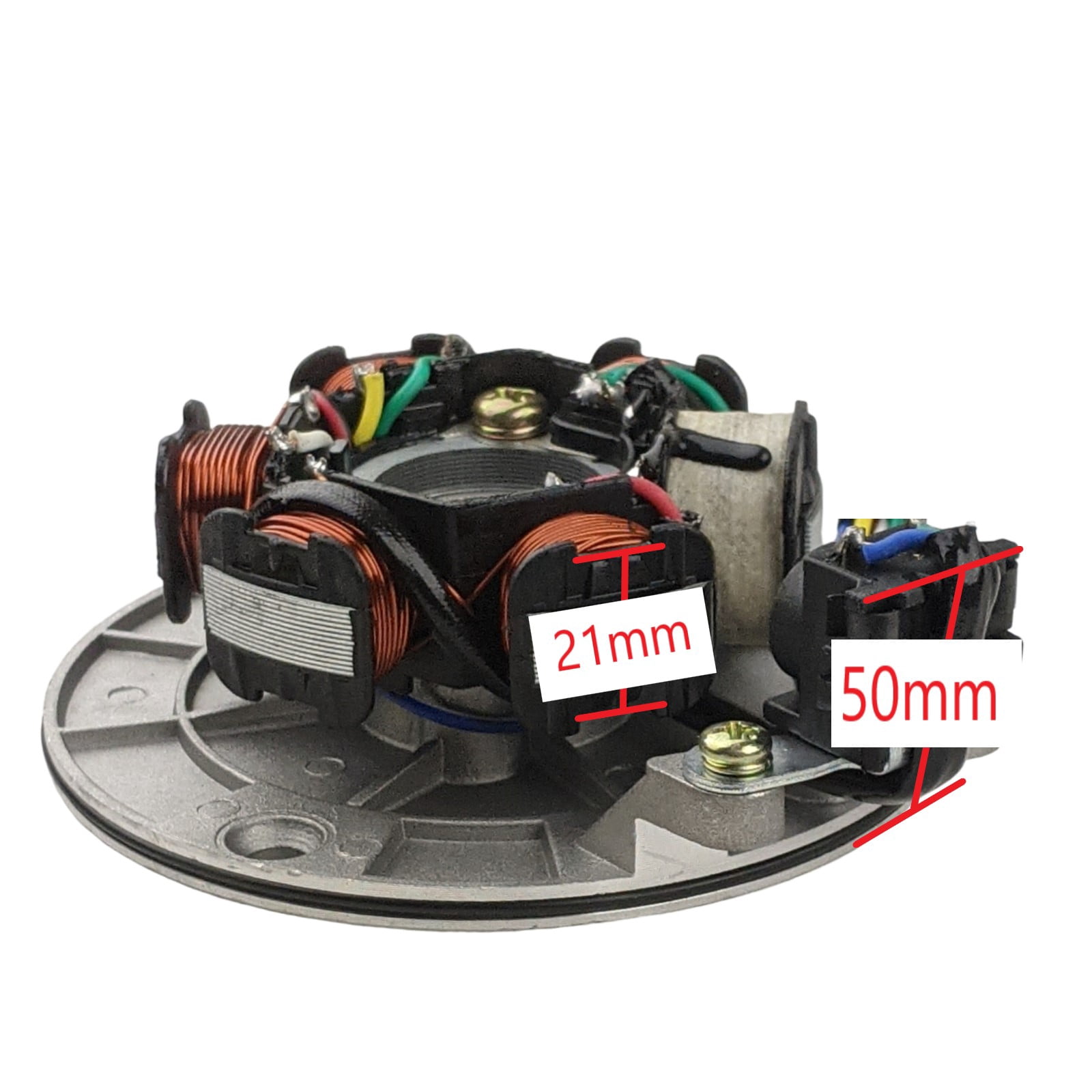 Stator Magneto - 6 Coil 5-Wire - 49cm Cable- 140cc Pit Dirt Bikes