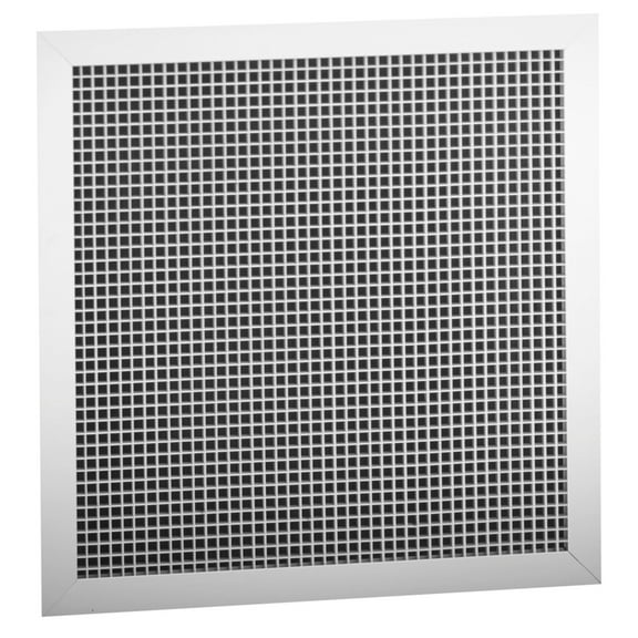Hart & Cooley 22" X 10" Aluminum Eggcrate Style Face Return Air Grille, White