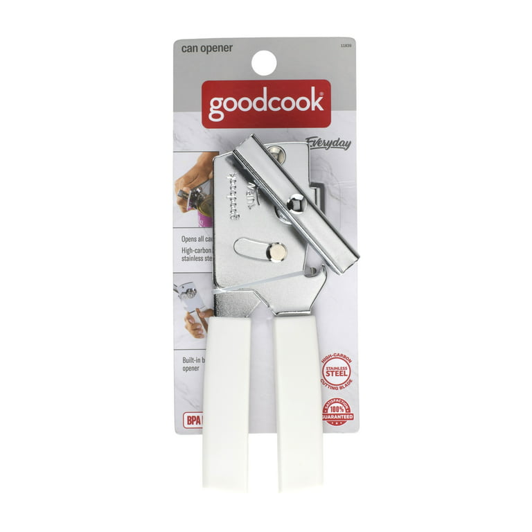 Good cook Can Opener White Handles