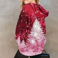 thumbnail image 6 of YUNAFFT Girls & Boys Christmas Print Hooded Sweatshirts With Pockets Soft Stretch Long Sleeve Casual Pullover For 2-12 Years, 6 of 6