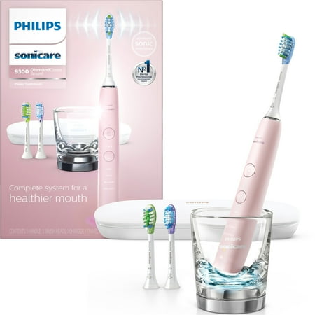 Philips Sonicare Diamondclean Smart Electric, Rechargeable Toothbrush For Complete Oral Care – 9300 Series, Pink, HX9903/21