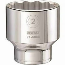 Stanley Tools 7516552 DWMT74608OSP SAE 0.75 Drive 12 Point Socket, 2 in.
