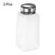 thumbnail image 3 of 3pcs Dispensadores de Alcohol Solvente 250ml (8.5oz) Bomba de Dispensador de Líquido de Presión hacia Abajo con Tapa de Acero Inoxidable Sellada, Blanco, 3 of 6