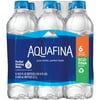 Aquafina Purified Drinking Water, 16.9 fl oz, 6 Pack Plastic Bottles