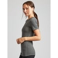 thumbnail image 4 of Kalon Women's 4-Pack Crewneck T-Shirt Base Layer, 4 of 6