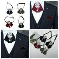 thumbnail image 2 of WINDLAND Womens Bow Tie French Vintage College Styles Suits Shirts Accessories Neck Ties, 2 of 15