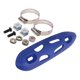 thumbnail image 5 of Escudo térmico de de tubo de con 2 abrazader tubo apto para piez repuesto de motocicleta duradero de instalar Baoblaze Escudo térmico de escape, 5 of 6