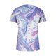 thumbnail image 4 of ICHUANYI Clearance Women Fashion Casual Printing Shirts Short Sleeve Loose Tee Tops Tunic Blouse(Purple, XL) ICHUANYI WER2023081402360, 4 of 5