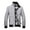 Grey, variant on Men's Casual Zipper Jacket for Autumn and Winter Seasons Lightweight Comfortable Outerwear Coat